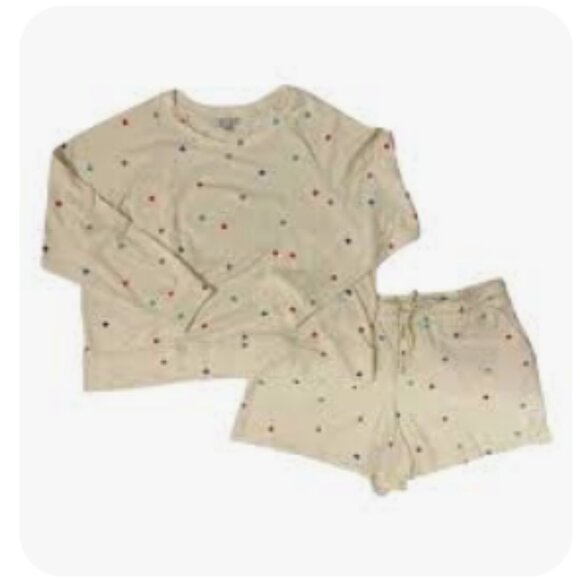 Wildfox Cream and Teal Lounge Set 2XL - Picture 7 of 8